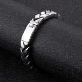 Men's 11mm Stainless Steel Bracelet Chain