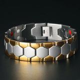 Men's Geometric Metal Style Bracelet - Casual Bangles