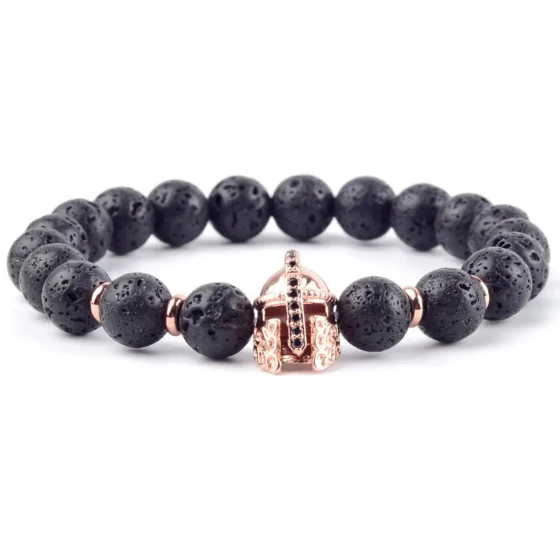 Micro Pave Cz Crown Cross Bracelet Men Women Bracelet & Bangles