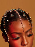 Multicolor Rhinestone Hair Clip Hair Pins Hair Accessories Girls Women