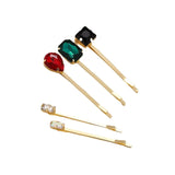Multicolor Rhinestone Hair Clip Hair Pins Hair Accessories Girls Women