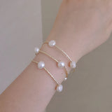 Freshwater Pearls Bracelet for Women Wedding Jewelry
