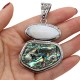Mother of Pearl Shell Pendant Abalone Shells Charms DIY Necklace Accessories