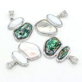 Mother of Pearl Shell Pendant Abalone Shells Charms DIY Necklace Accessories