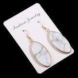 Rose Quartzs Drop Earrings for Women 20x45mm
