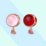 925 Silver Crystal Pendant for DIY Bracelet Woman Gift