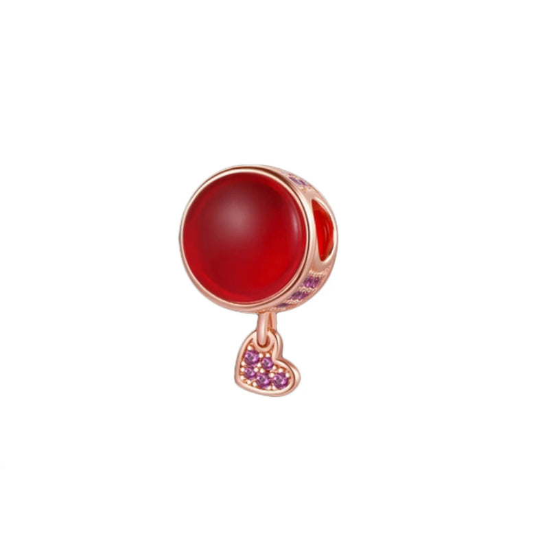 925 Silver Crystal Pendant for DIY Bracelet Woman Gift