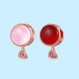 925 Silver Crystal Pendant for DIY Bracelet Woman Gift