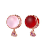 925 Silver Crystal Pendant for DIY Bracelet Woman Gift