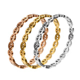 Pig Nose Link Bangle for Womens Birthday Gift