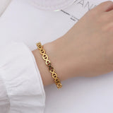 Pig Nose Link Bangle for Womens Birthday Gift