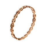 Pig Nose Link Bangle for Womens Birthday Gift