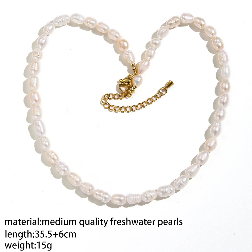 Stylish Freshwater Pearl Neck   