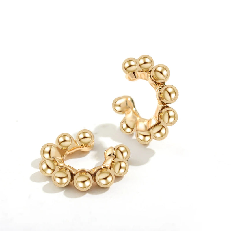 Pearl CZ Ear Cuff No Pierced Party Wedding Jewelry
