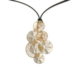 Long Pearl Necklace for Women Gothic Style Chain Pendant