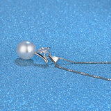 Zircon Gemstone Pendant 925 Silver Necklace for Women