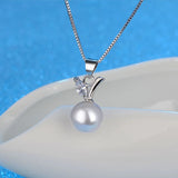 Zircon Gemstone Pendant 925 Silver Necklace for Women