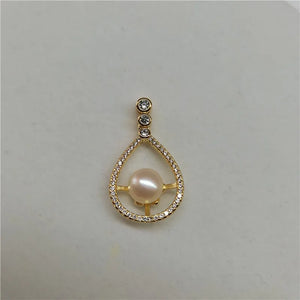 Pendant Base Mount Finding Settings Jewelry Parts for Pearls Corals