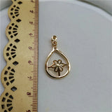Pendant Base Mount Finding Settings Jewelry Parts for Pearls Corals