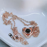 Heart Shaped Projection Necklace for Women