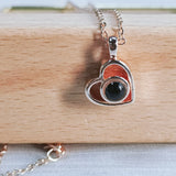 Heart Shaped Projection Necklace for Women