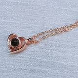 Heart Shaped Projection Necklace for Women