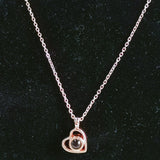 Heart Shaped Projection Necklace for Women