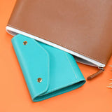 Portable Leather Jewelry Organizer Bag Ring Earrings Storage Box