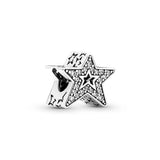 Punk Astronaut Stars Beads Bracelet Set Light Women Jewelry