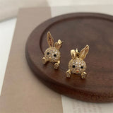 Rabbit Earrings Women Rabbit Year Classic Gift to Girlfriend Birthday