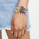 Rainbow Bracelet 6 Combination Bracelets Lucky Girl Beaded Crystal Birthday Gift