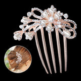 Bridal Rhinestone Hair Clips Crystal Hairpin