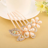 Bridal Rhinestone Hair Clips Crystal Hairpin