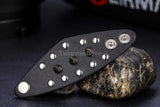 Punk Leather Rivet Bracelet Gothic Bangle Skull Jewelry