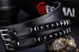 Punk Leather Rivet Bracelet Gothic Bangle Skull Jewelry