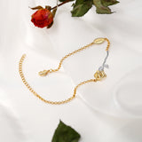 Rose Flower Bracelets & Bangle Chain for Women
