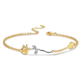 Rose Flower Bracelets & Bangle Chain for Women