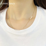Sideways Cross Necklace 925 Sterling Silver Religious Choker Gift Faith