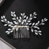 Rhinestone Bridal Hair Comb Wedding Hair Accessories Tiara