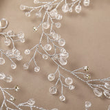 Silver Rhinestones Wedding Ornaments Tiaras Baroque Crystal