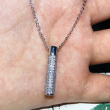 Geometric Zircon Necklace for Women