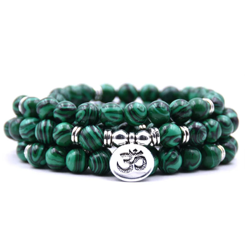 Silver Plated Howlite Tiger Eye Bracelet Spiritual Jewelry