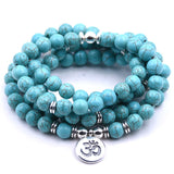 Silver Plated Howlite Tiger Eye Bracelet Spiritual Jewelry