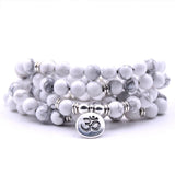 Silver Plated Howlite Tiger Eye Bracelet Spiritual Jewelry