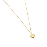 925 Sterling Silver Heart Pendant Necklace Round Jewelry For Women