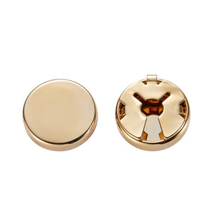 Men's Four-color Cufflinks Caps for Shirt Cuffs