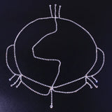 Rhinestone Crystal Hair Head Chain Bridal Hair Accessories