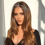 Rhinestone Crystal Hair Head Chain Bridal Hair Accessories