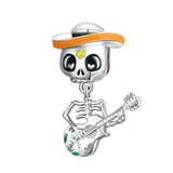 Skull/Shell Hanging Charm Fish Bead For Womens Snake Chain Bracelet