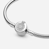Crown O Snake Chain Bracelet Womens DIY Accessories Female Birthday Jewelry Gift